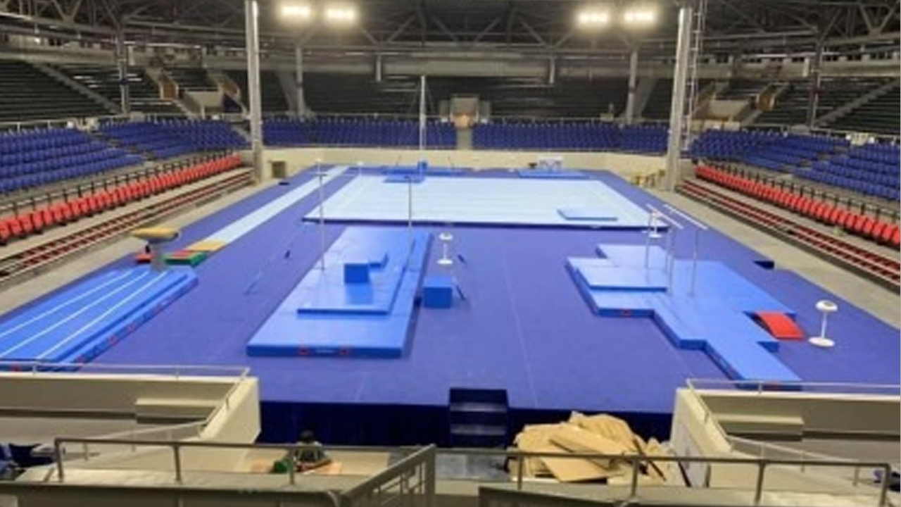 Basketball Coliseum - Volleyball Image